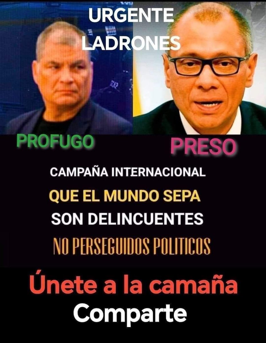 #NoSonPerseguidosPolíticos