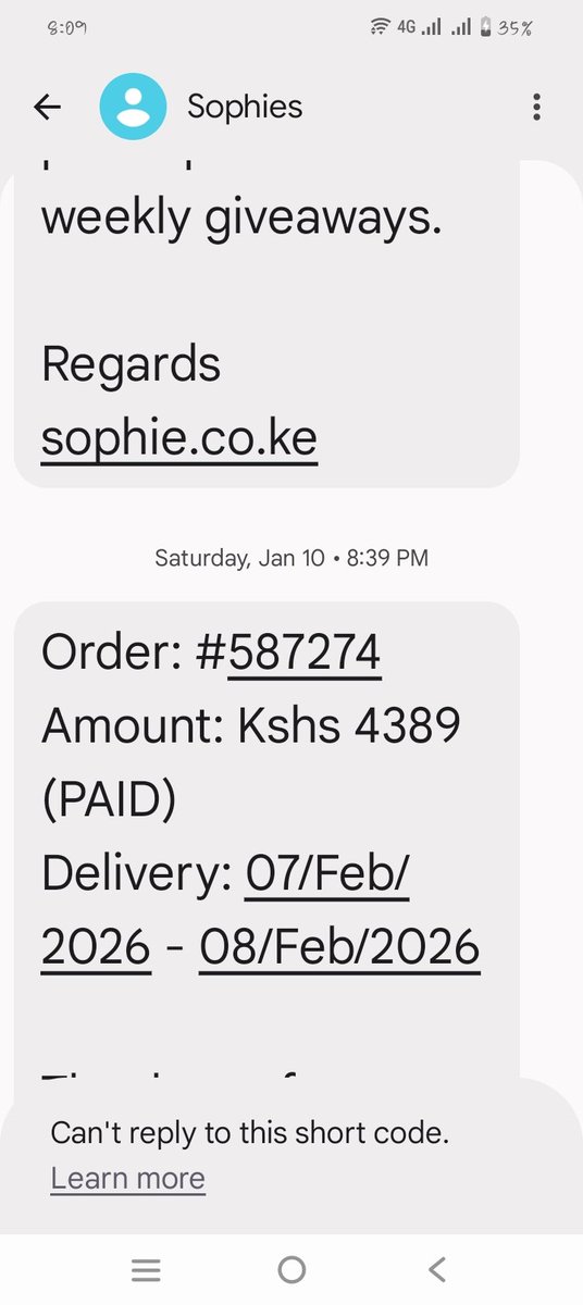 Robwesonga's tweet photo. @sophie_co_ke Where are the goods I purchased? You were supposed to deliver on 7th February. You've offered no explanation yet. You're also still not responding to emails @DCI_Kenya @Cofek_Kenya https://t.co/Mz0aQDpgi9