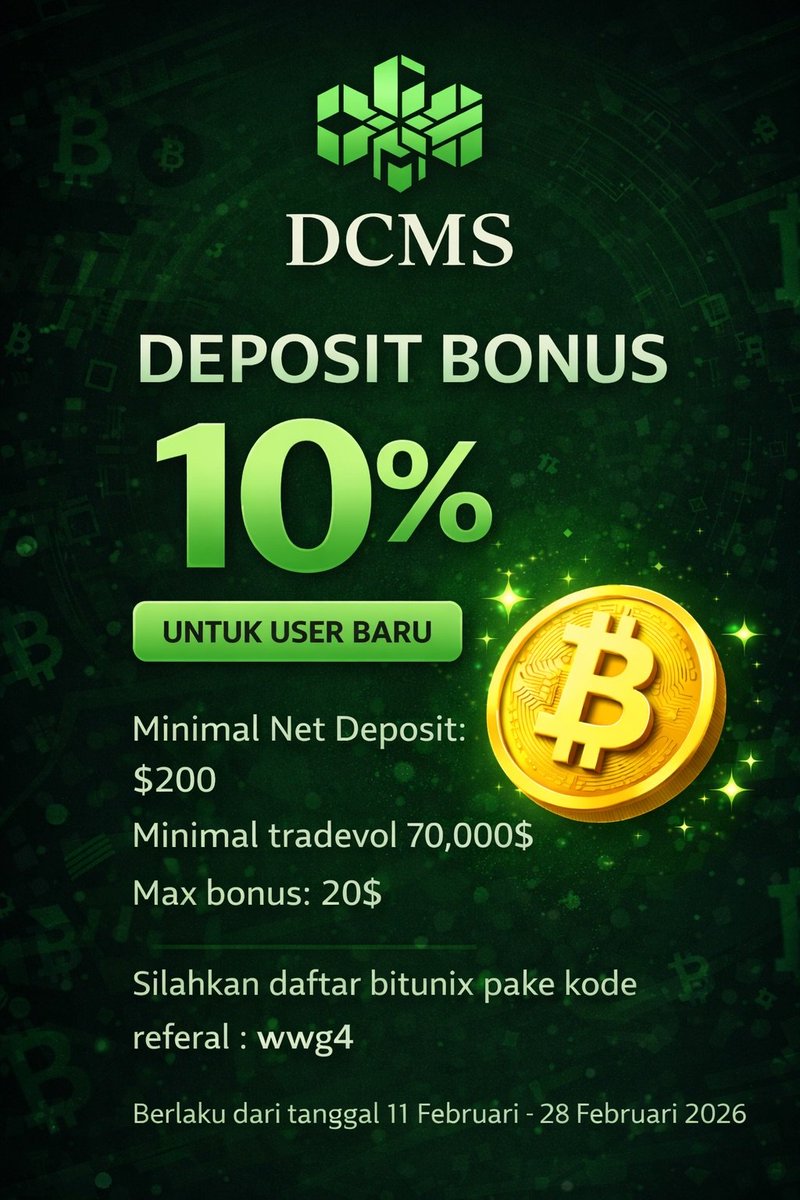 dcmscommunity's tweet photo. DCMS X Bitunix
#CryptoCommunity #CryptoTrading #CryptoGiveaway https://t.co/SrcNDTvZzV