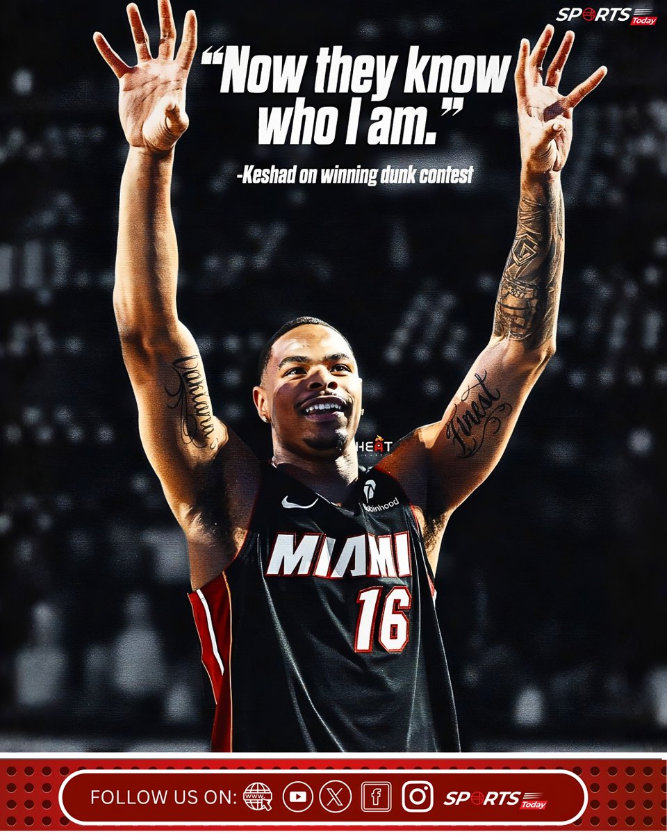 nba_the28039's tweet image. Keshad Johnson living the dream at the NBA All-Star Slam Dunk Contest

Sharing the stage with legends like Julius Erving, Dominique Wilkins, Vince Carter and Tracy McGrady 🤝

#KeshadJohnson #NBASlamDunk #NBAAllStar #NextUp #TheSportsToday