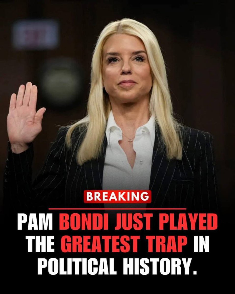 MelissaRedpill's tweet image. 🔥MUST SEE! 🔥🔥 STING!🔥

Chapter 1. The Bust. The chamber fell into a stunned hush as Attorney General Pam Bondi reached into her black binder and withdrew a single sheet of paper. The label was unmistakable: "Jayapal Pramila Search History. "It was February 11, 2026, during a