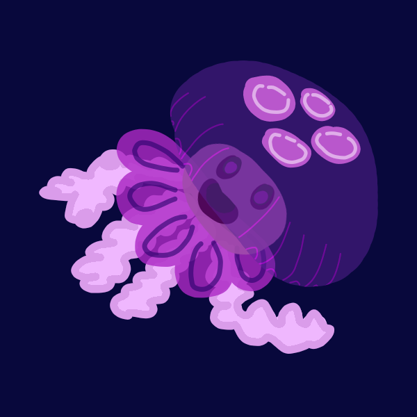 WafelFish's tweet photo. I'm going to practice drawing everyday so I can make my art for my own games. Also trying find an art style I enjoy making 

Day 1 - Squid https://t.co/iV5xQRgqkW