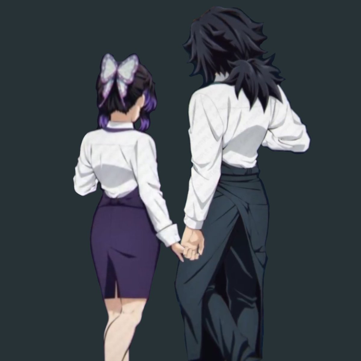 They hold hands (again) #ぎゆしの #giyushino