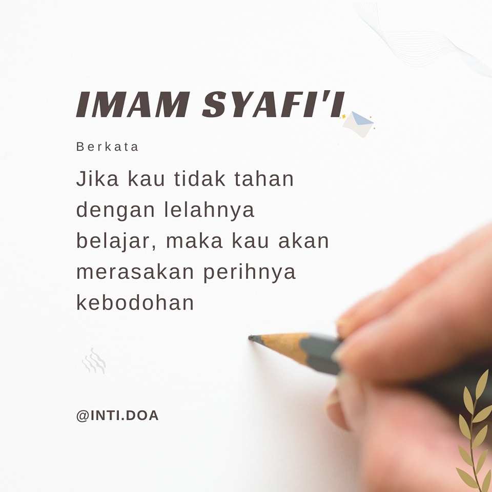 TausiyahHarian's tweet photo. Yuk renungi kata-kata Imam Syafi'i ini...

cr: intidoaku https://t.co/UQYBDqDLKe