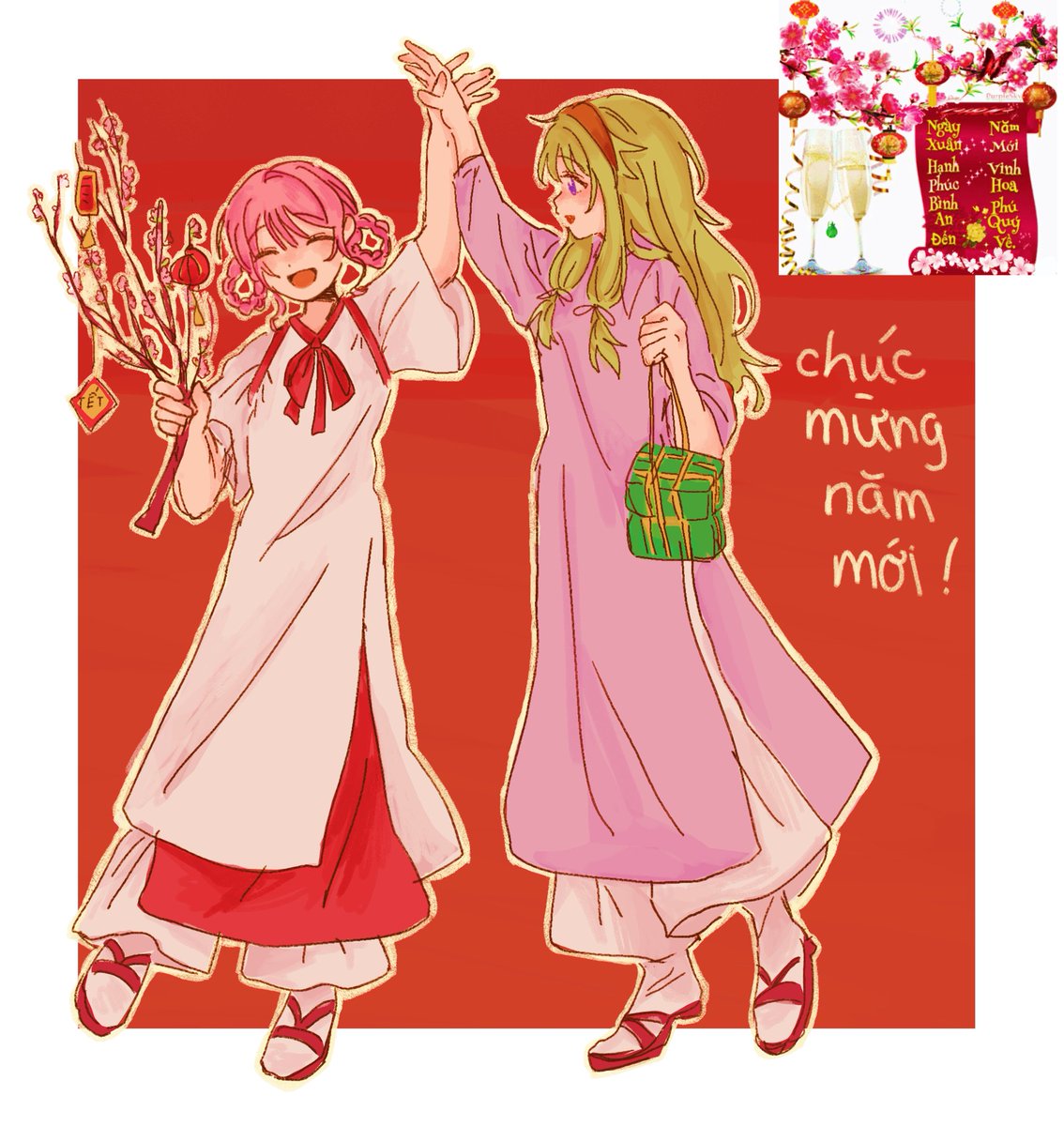 happy lunar new yuri🥳🥳 #emunene