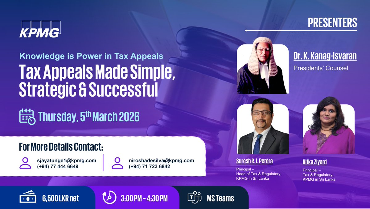 KPMG Sri Lanka tweet media