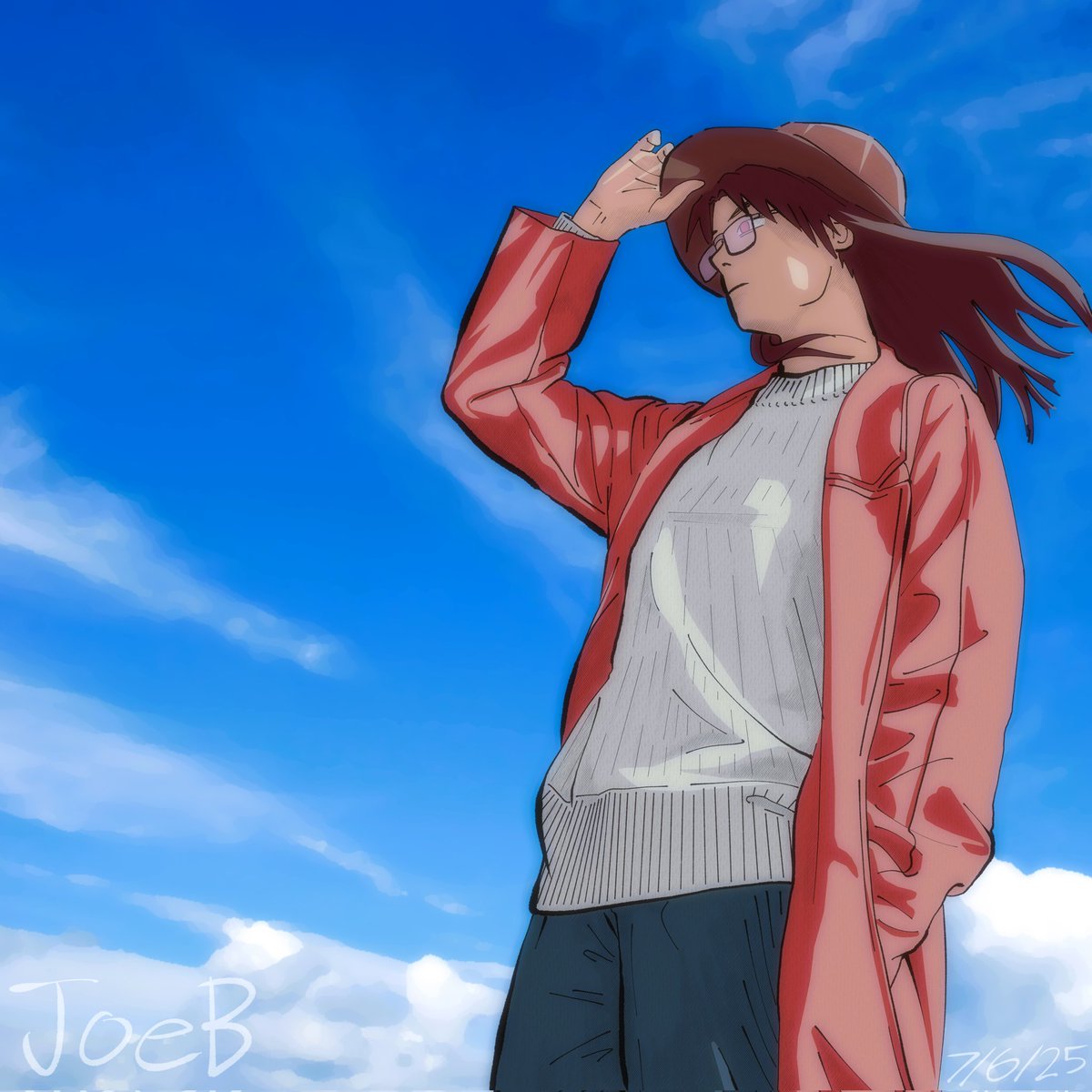 Tried the nonchalant gimmick on twitter, and heaven knows I'm miserable now. #azumangadaioh