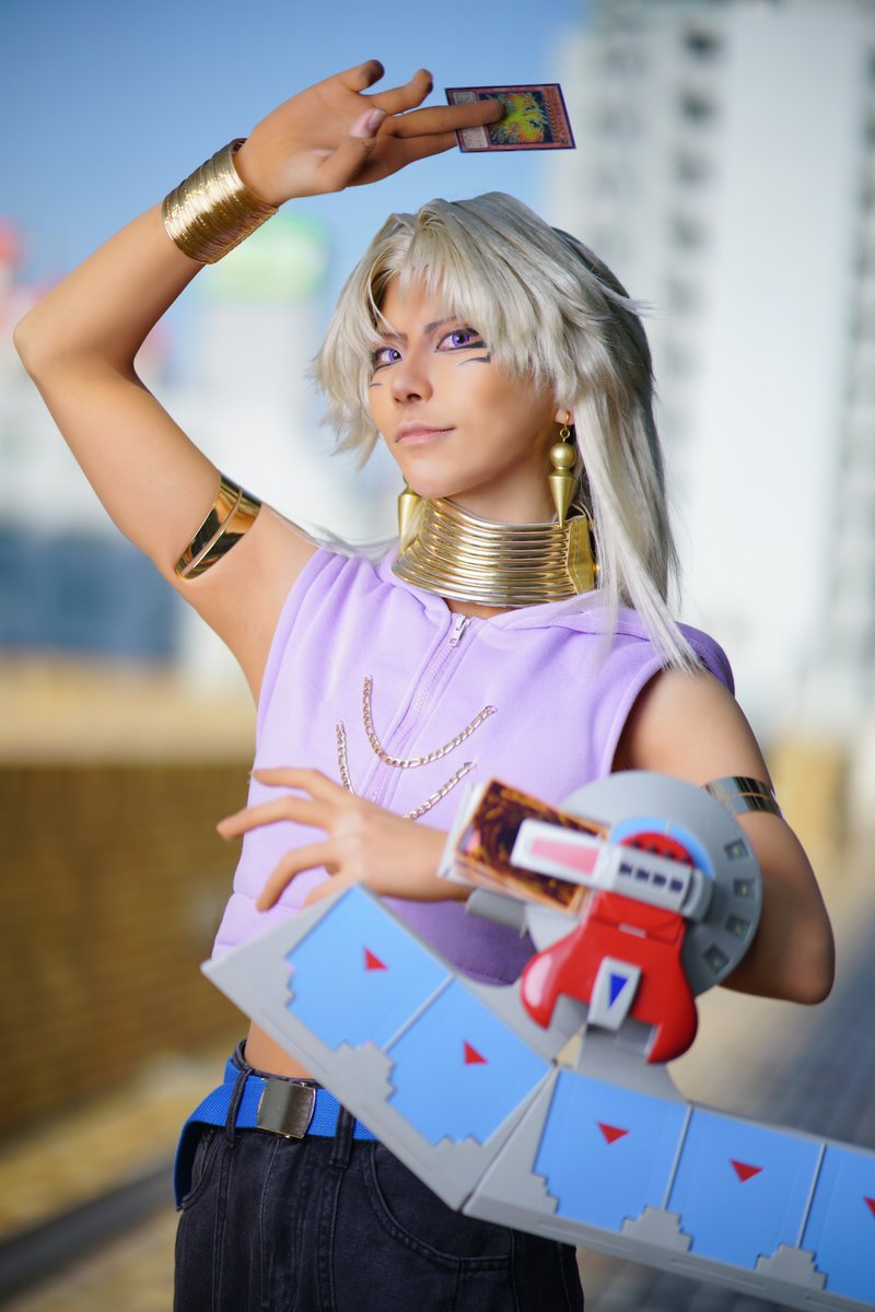 Mame_goroo's tweet photo. ⚠cosplay
遊戯王DM/Yu-Gi-Oh! Duel Monsters
マリク・イシュタール

「檻の中でしっかり見ててくれよ。
オシリスの天空竜が召喚される瞬間を！！」

📸 @artman31758938 様
#アコスタ池袋 https://t.co/bmQIFJzq9c