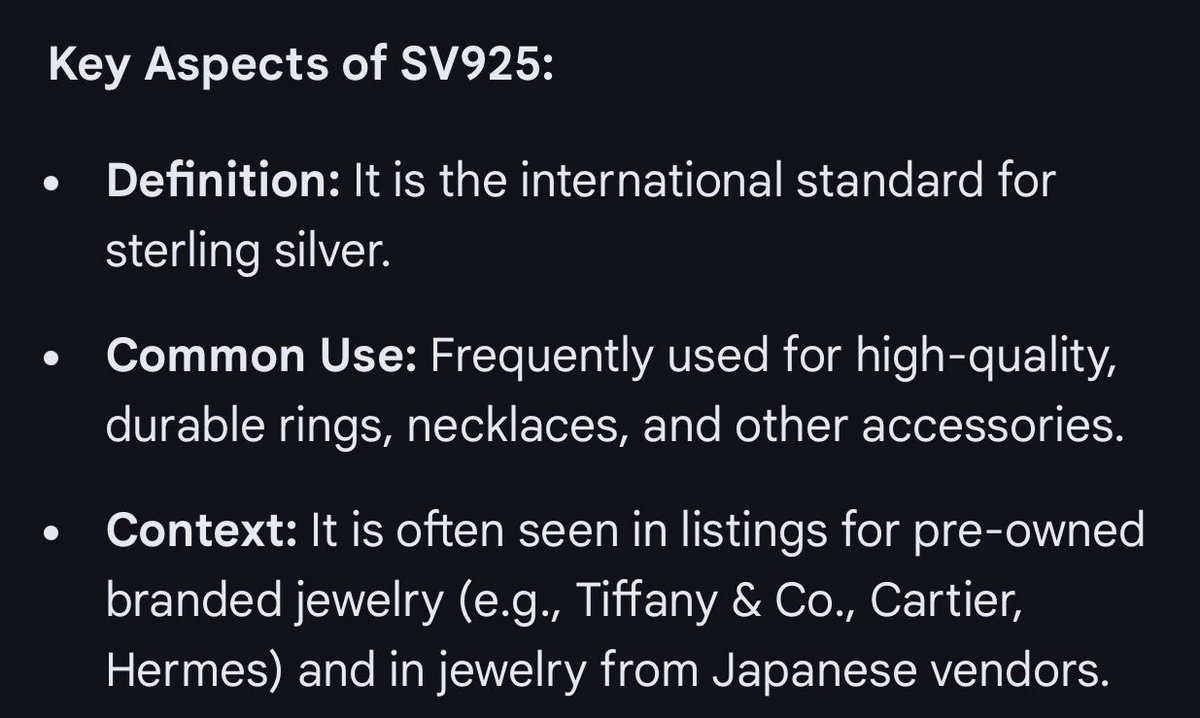 <a href="/UnBave_official/">UnBave</a>  terbuat dari SV925 yang sering digunakan untuk perhiasan bermerek seperti Tiffany &amp; Co, Hermes, dan Cartier (secara historis) 

keren bgt #YUTA ! <3