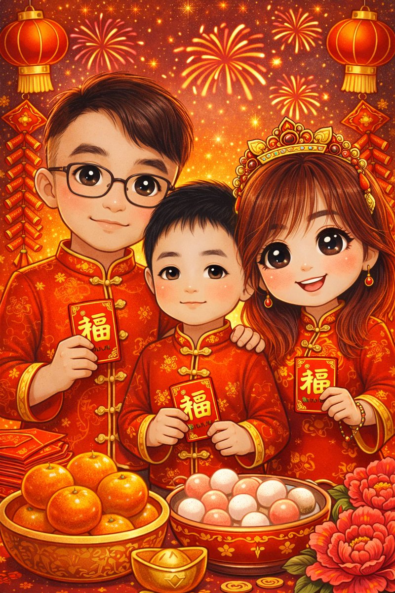 Shereenchee_822's tweet photo. 大年初一，
祝大家：马年大吉！🐎
出门遇贵人，进门闻喜讯。
订单多到接不赢，钞票多到数不清！
愿您在2026，能量翻倍，
财富翻倍，新年大吉！🧧🧧 https://t.co/flOw5XMnPt
