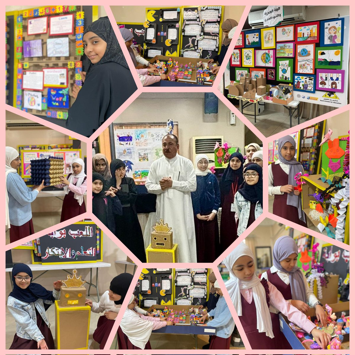 Rand_Schools's tweet photo. اللعب بوابة التعليم والابتكار
طالبات الصف الخامس ينفذن معرض الصف الخامس بعنوان اللعب بوابة التعليم والابتكار 
#مدارس_البكالوريا_الدولية
#القطيف #سيهات
#وزارة_التعليم
@MOE_EPR_09 https://t.co/u7UOSkOslI