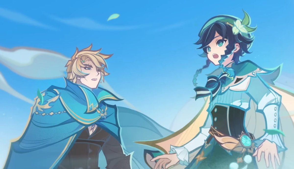 Varka dreaming of brushing shoulders with venti my bro literally nothing stopping you from that