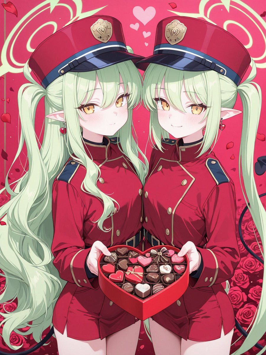 PoyankoDecopach's tweet photo. #AIart #AIイラスト #ブルアカ #ヒカリ #ノゾミ
#バレンタインシリーズ https://t.co/rlXC0vhfwI