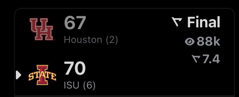 <a href="/wilnerhotline/">Jon Wilner</a> Let me guess, this 3 point loss in Ames is giving you an even greater appreciation for UH’s resume <a href="/wilnerhotline/">Jon Wilner</a>