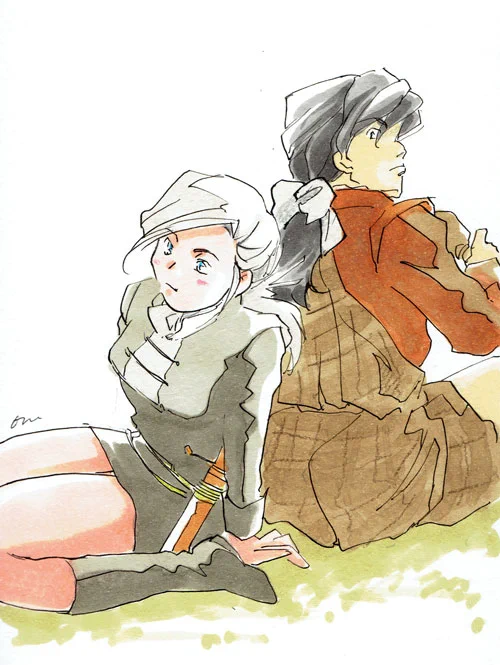 オリジナルで #異なる作品で好きなキャラ4人挙げると趣味がわかる