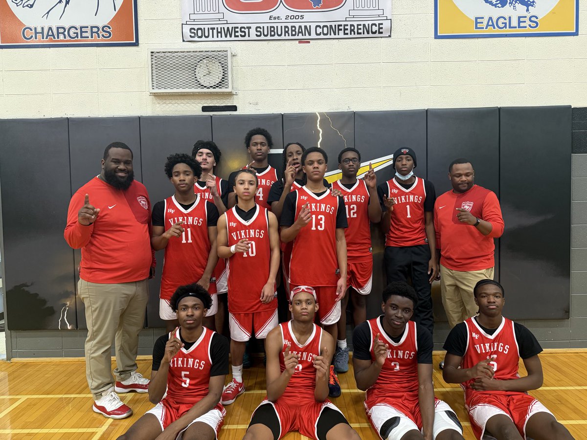 HFVikingHoops's tweet photo. A-Team cap undefeated season with a win over Andrew 50-35

Stats
K Nelson 20p 5stl 4ast 4r
G Griffin 14p 2r
J Thornton 6p 8r 5ast 4stl
A Mendez 4p 5r 

A-Teams finishes with a perfect 30-0 (15-0) in conference record. Good job Vikings the future is bright #brotherhood 🔴⚪️ https://t.co/s0egZwh3SM