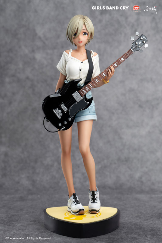 Nin_Nin_Game's tweet photo. Turn up the volume 🎸✨

From Girls Band Cry “Natsu wo Mankitsu shite Sakebe” Series NO.3, Rupa arrives as a dynamic 1/7 scale figure by Da Yu.
Pre-order now 👉 https://t.co/wGX8Kdaf3U

#GirlsBandCry #Rupa #AnimeFigures #ScaleFigure #DaYu #NinNinGame https://t.co/OdI7tdsGFR