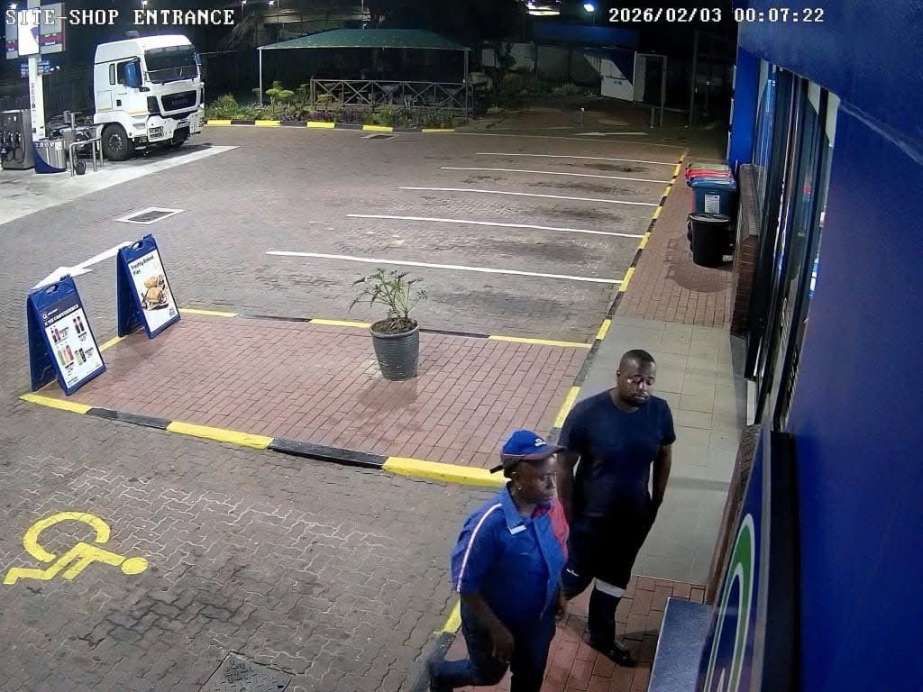 This truck driver poured petrol &amp; ran away without paying.  
I know the power of social media ❤️