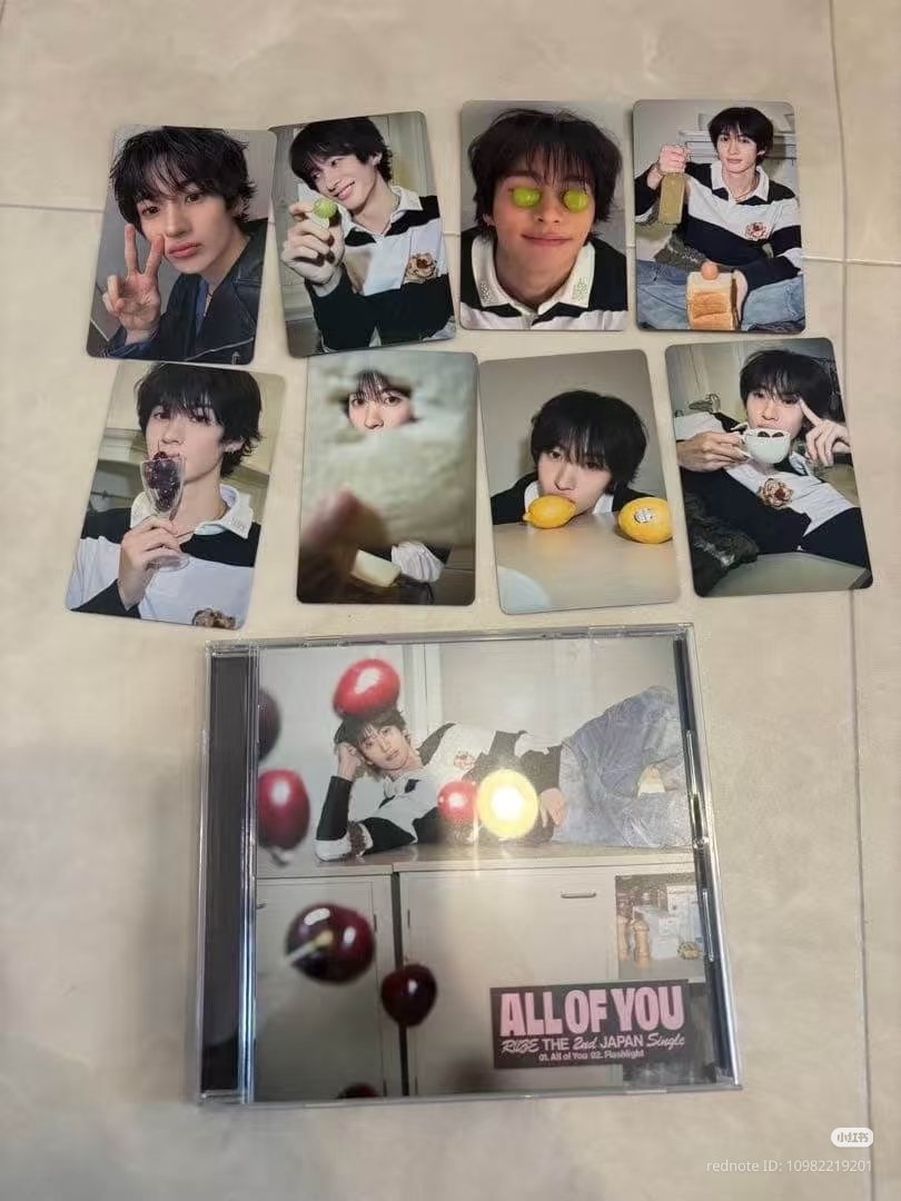 RIIZE Anton アントン アユクデ サノク特典 直筆手紙 未公開 RIIZE 라이즈 The 2nd Japan Single 'All of You' Member Solo Album