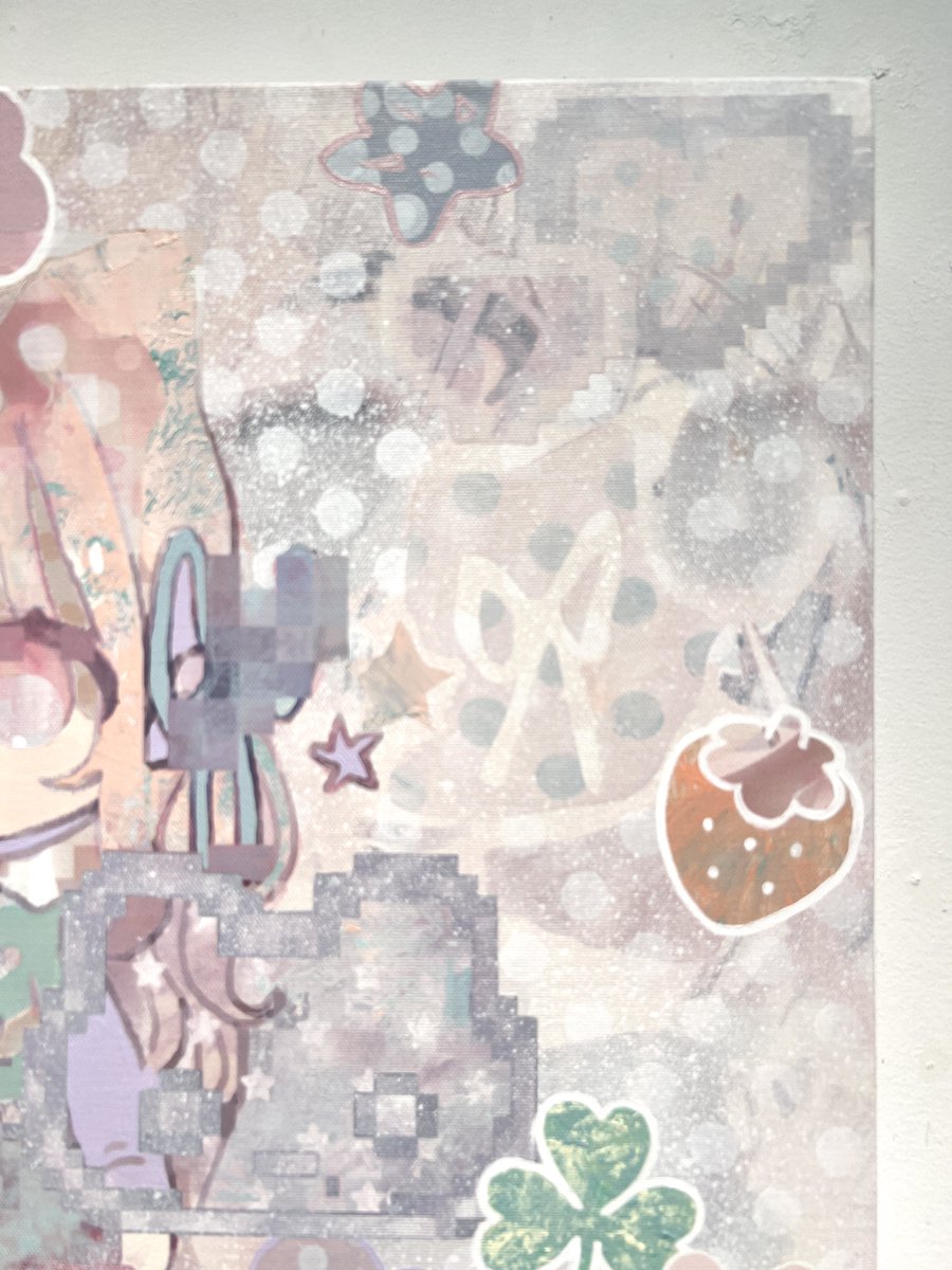 OMOTESANDO】 Portrait no.77 2026年 Acrylic on canvas 41×41×6.2