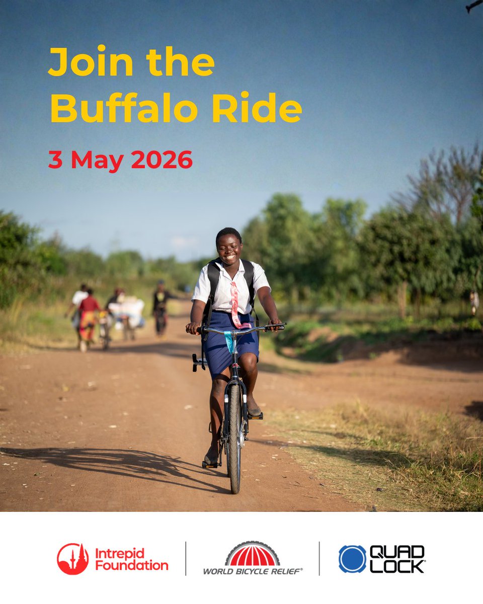 WBR_Australia's tweet image. Distance shouldn’t decide her future. 

Join the Buffalo Ride and help provide bicycles to women and girls who need them most. 🚴‍♂️✨

Register now: buffaloride.org 

#BuffaloRide #PedalToEmpower