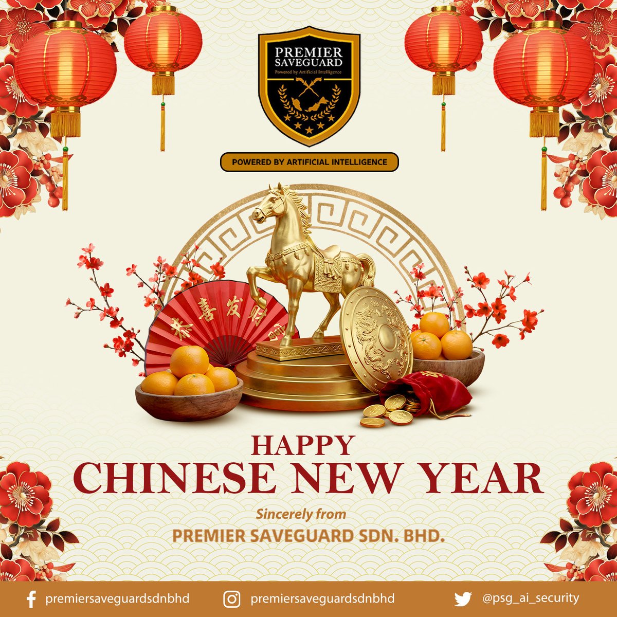 psg_ai_security's tweet photo. May this Chinese New Year brings you happiness, wealth, longevity, and good fortune.

Sincerely from
PREMIER SAVEGUARD SDN. BHD.

#happychinesenewyear
#cny2026 
#premiersaveguardsdnbhd 
#artificialintelligence
#riskmanagement 
#securitypersonnel 
#securitytechnology https://t.co/kKwOeQCNTV