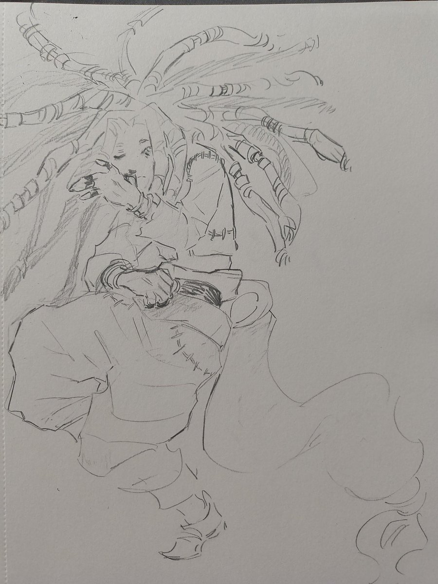Another sketch of the creature bc he's the cutest 

#JabberWonger #GACHIAKUTA