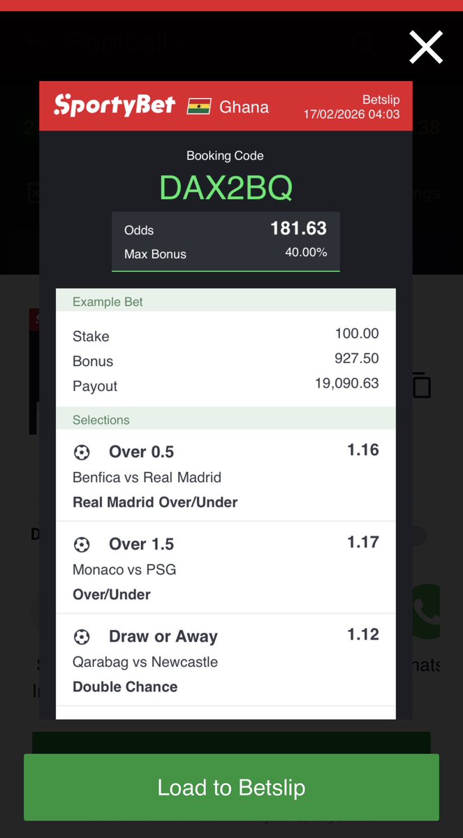 181 well researched tickets 🎯

Stake this and repost for people to win 🏆