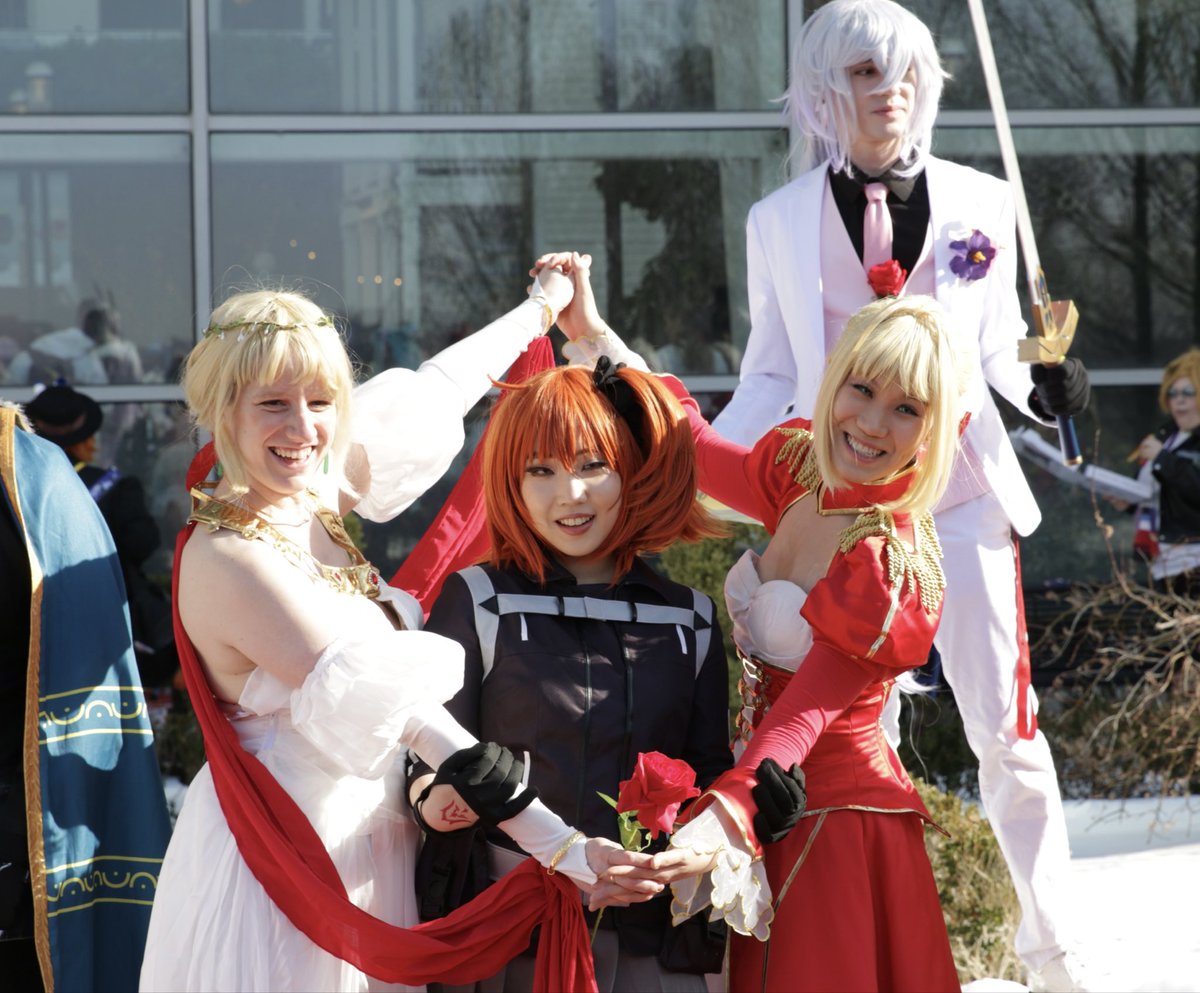 nin_nin_com's tweet photo. My first convention in the US!
So fun to meet up with Type Moon fans!
I am the happiest Gudako!🥰

#FGO
#Katsucon2026 
#ぐだこ
#Gudako https://t.co/WXub4JT7Z9