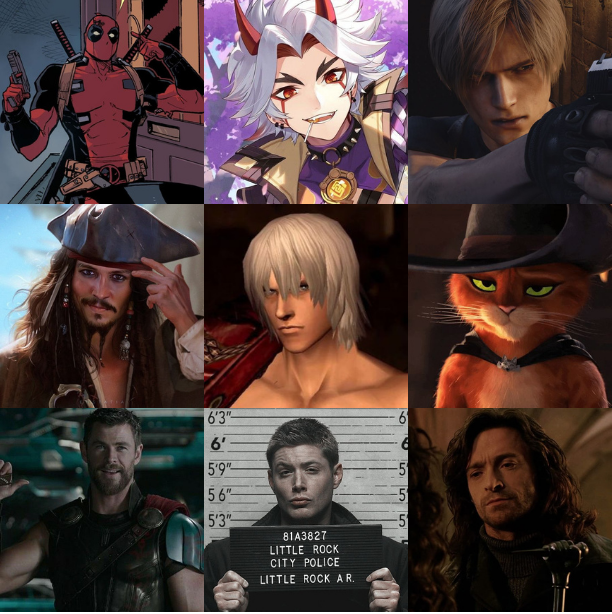 ramidrawzz's tweet photo. my dante variants please be nice https://t.co/jyUTwdkvtQ