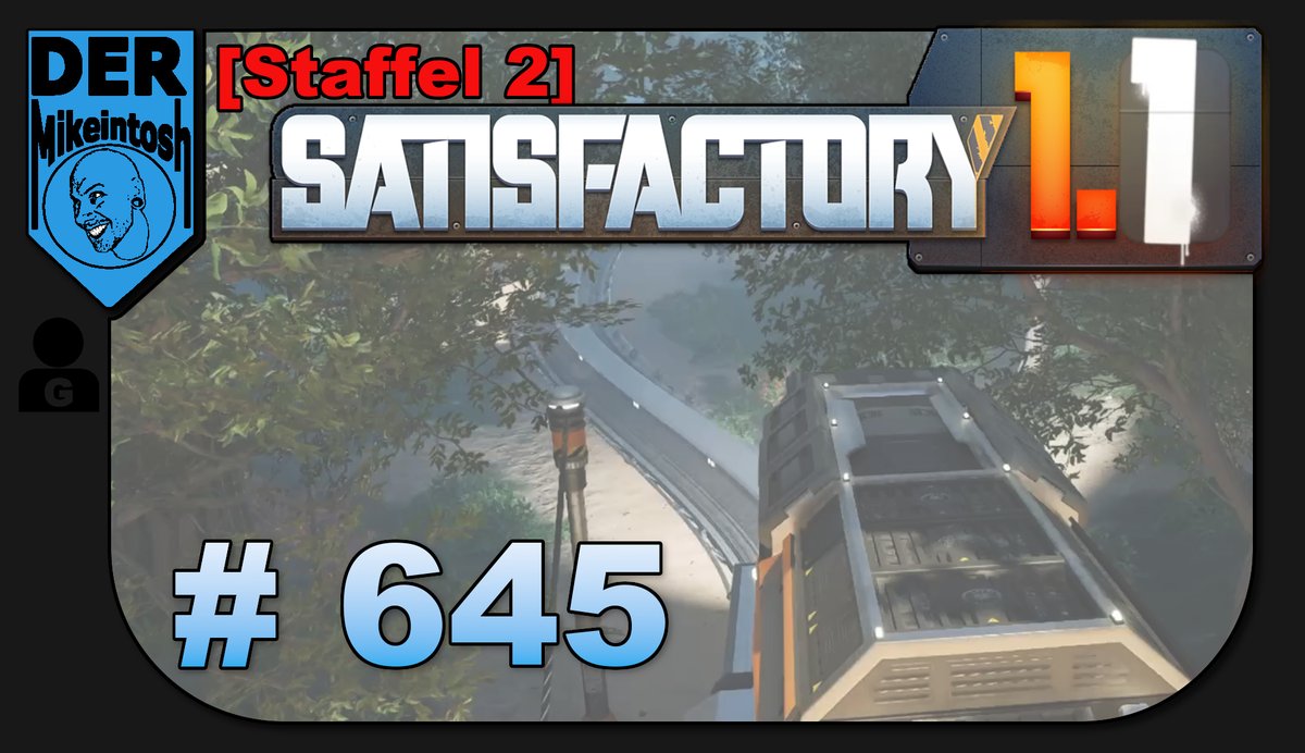 📦 Neues Video!

#Satisfactory #DerMikeintosh #YouTube #letsplay #gaming #1.1 #Staffel2

Satisfactory [Staffel 2]🔧 DerMikeintosh ► Folge 645
youtu.be/_TuU9UiixhA
