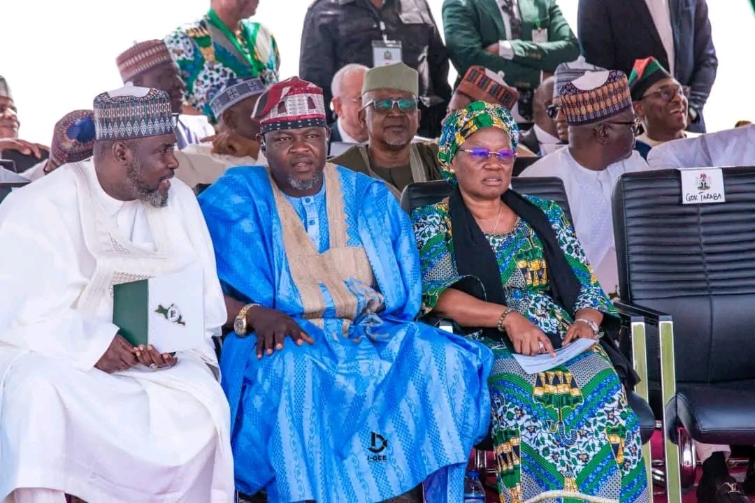 I had the distinct honor of joining His Excellency, <a href="/GovernorAUF/">Ahmadu Umaru Fintiri</a>, and the Deputy Governor, Prof. Kaletapwa G. Farauta, to receive His Excellency, President <a href="/officialABAT/">Bola Ahmed Tinubu</a>  (GCFR), to Yola, Adamawa State. Alongside my honorable colleagues and top government officials, we stood as a