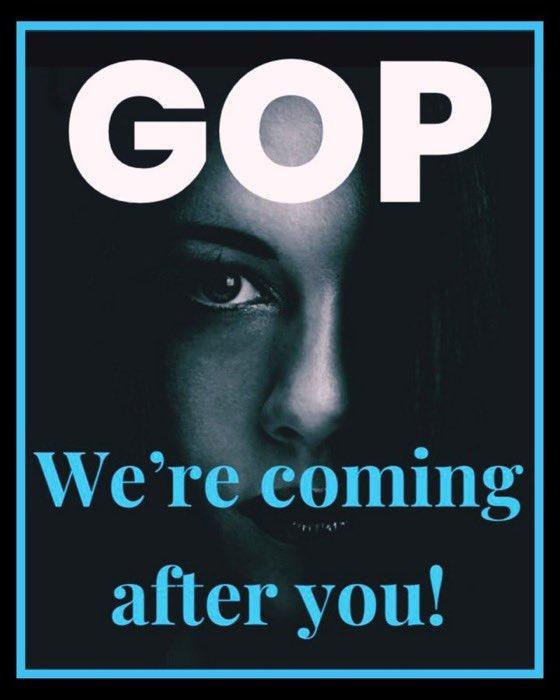 Carolgrinding's tweet photo. Well, if true and GOP stay home. Staying home will not stop the BLUE WAVE.  Now, if this is the GOP propaganda, as they like to message early; why they got their hats handed them, we'll take that as well. https://t.co/9hDTkG2eUe