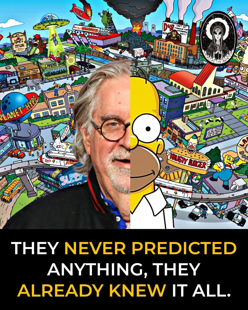 "THE SIMPSONS" The creator of the series, Matt Groening was mentioned within the public documents related to Epstein.

We are not talking about crazy theories taken from dark forums, but the truth, his name came out in records that were made public years later.

This would be a