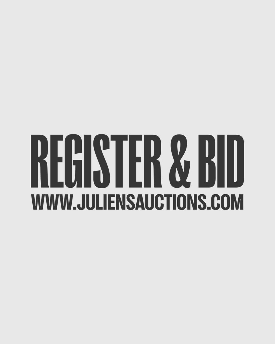 JuliensAuctions's tweet image. This #MusicMonday celebrates EGOT-winning icon Whoopi Goldberg, whose voice, presence, and instinct for performance have long extended beyond the screen and stage.

Bid now on “Whoopi Goldberg: The Collection” which features over 500 lots spanning her 40-year career where a