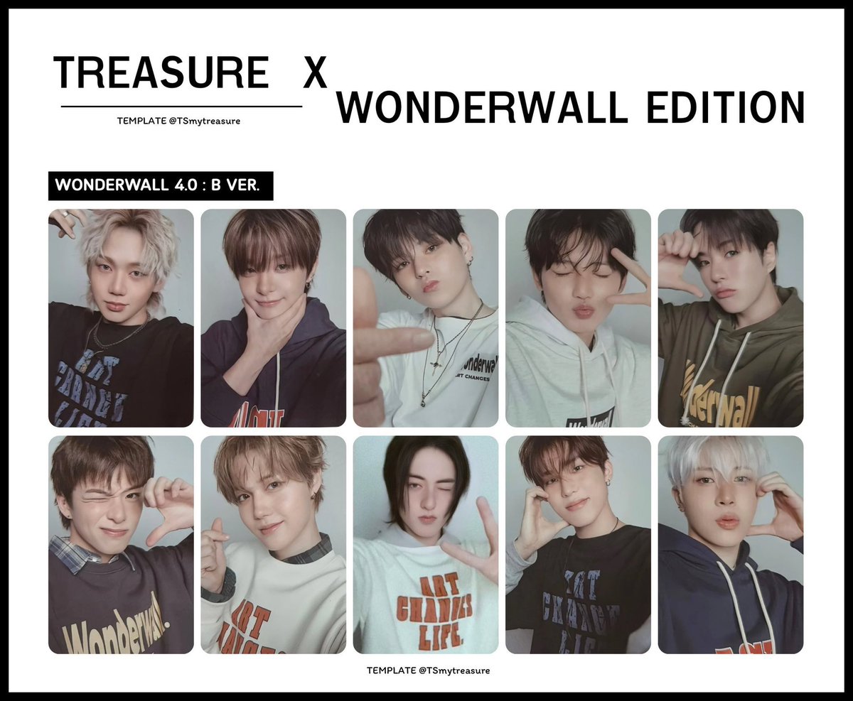 트레저 원더월 양도
TREASURE wonderwall B ver. 

후드+증사+포카set 
Only 현석 3.0

후드색상선택 가능(재고 많음)
⭕️후드만 구매가능⭕️
open.kakao.com/o/s7PmSlTh

박지훈 김준규 윤재혁 아사히 김도영 하루토 박정우 소정환 sell wts photocard  pc poca pin badge hoodie B 버전 ID