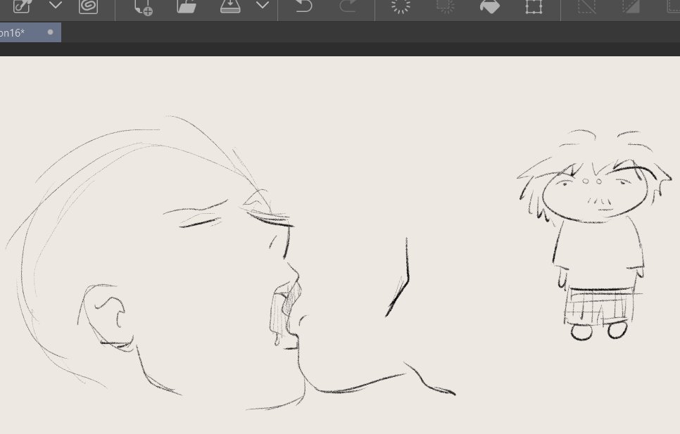 bug_atnight's tweet image. sometimes when i start to get shy about drawing something, ill draw my sona or a little character looking back at me so we can both acknowledge its a little awk. feel less alone that way