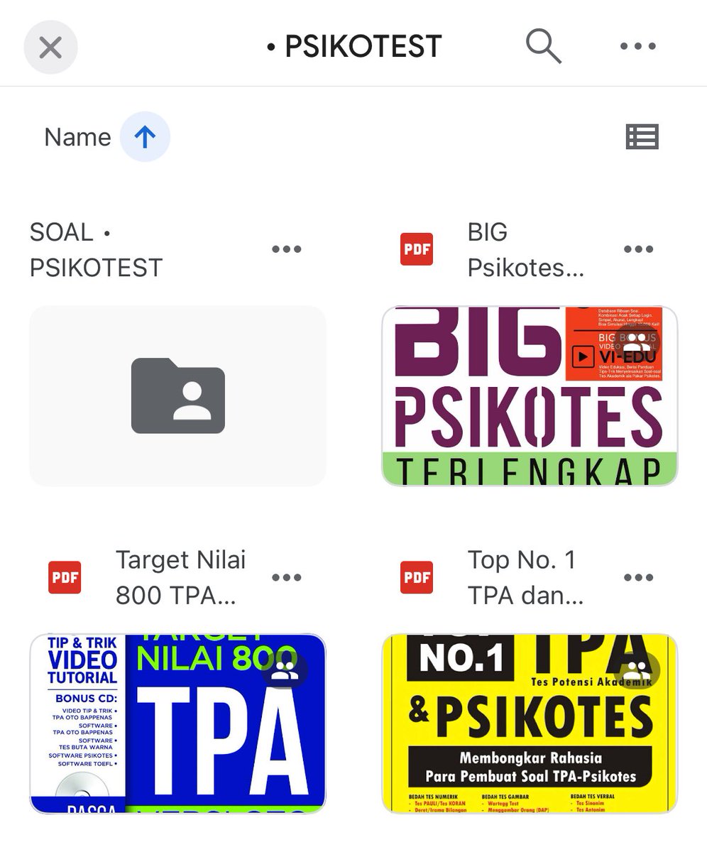 Free link e-book TPA ✨
Cocok buat tes kerja, CPNS, BUMN, LPDP, dan tes lainnya.

Jangan lupa save kali aja kamu butuh🙌
Linknya disini👇
drive.google.com/drive/folders/…