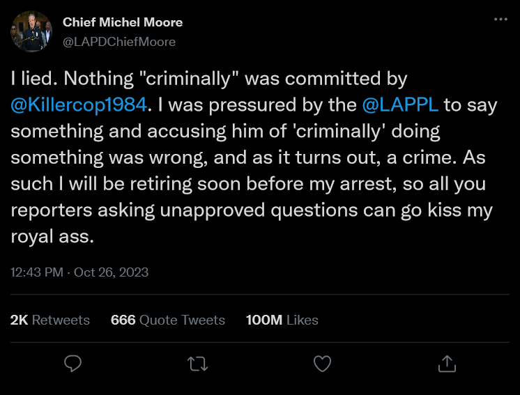 sagmember's tweet photo. @DiBartoloJoseph @nickshirleyy The same thing that happened to the LAPD "Bounty" investigation case. Back then you couldn't shut them up. Now nobody talks about it. #radiosilence #coveredup https://t.co/OKFGdpJXtM