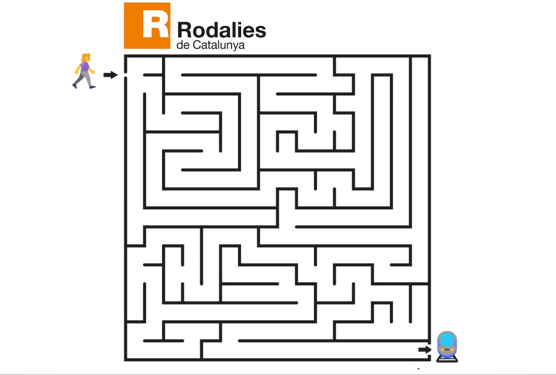 Rodalies Puta RENFE
🤔A quina hora passa el tren avui?
🤔Per quina via?
🤔Quant trigarà a arribar?
🤔On en deixarà tirada?