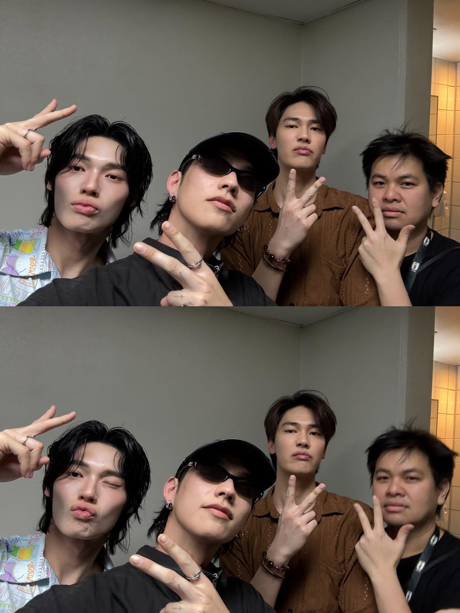 THE SQUAD WE NEVER STOPPED MISSING 🤩🥹 Thai actor Bright