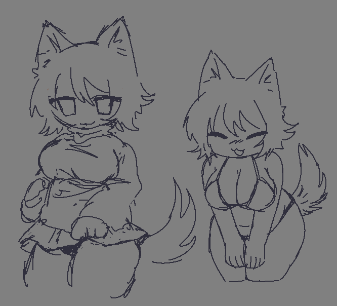 MoriWoof's tweet photo. Thank you for 1k followers btw  heres some uro doodles i made a bit ago https://t.co/BacdL6plUb