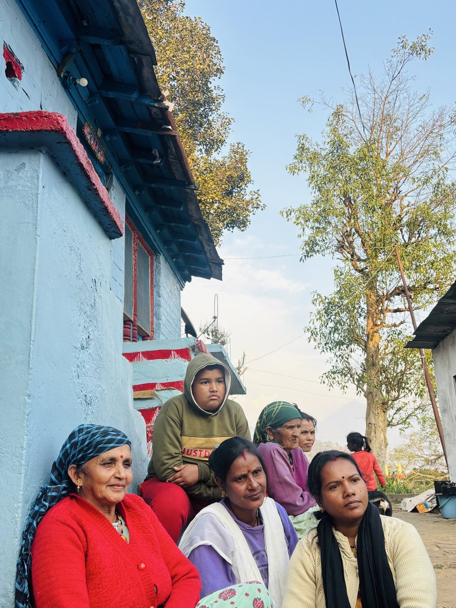 Field visit to Mahila Kisan Sangathan Birkham (Dewal GP, Pithoragarh) Engaged with women farmers on goat rearing &amp; community seed bank strengthening local livelihoods. Reviewed access to labour &amp; Ayushman card &amp; other entitlements—identifying gaps to ensure no one is left behind.
