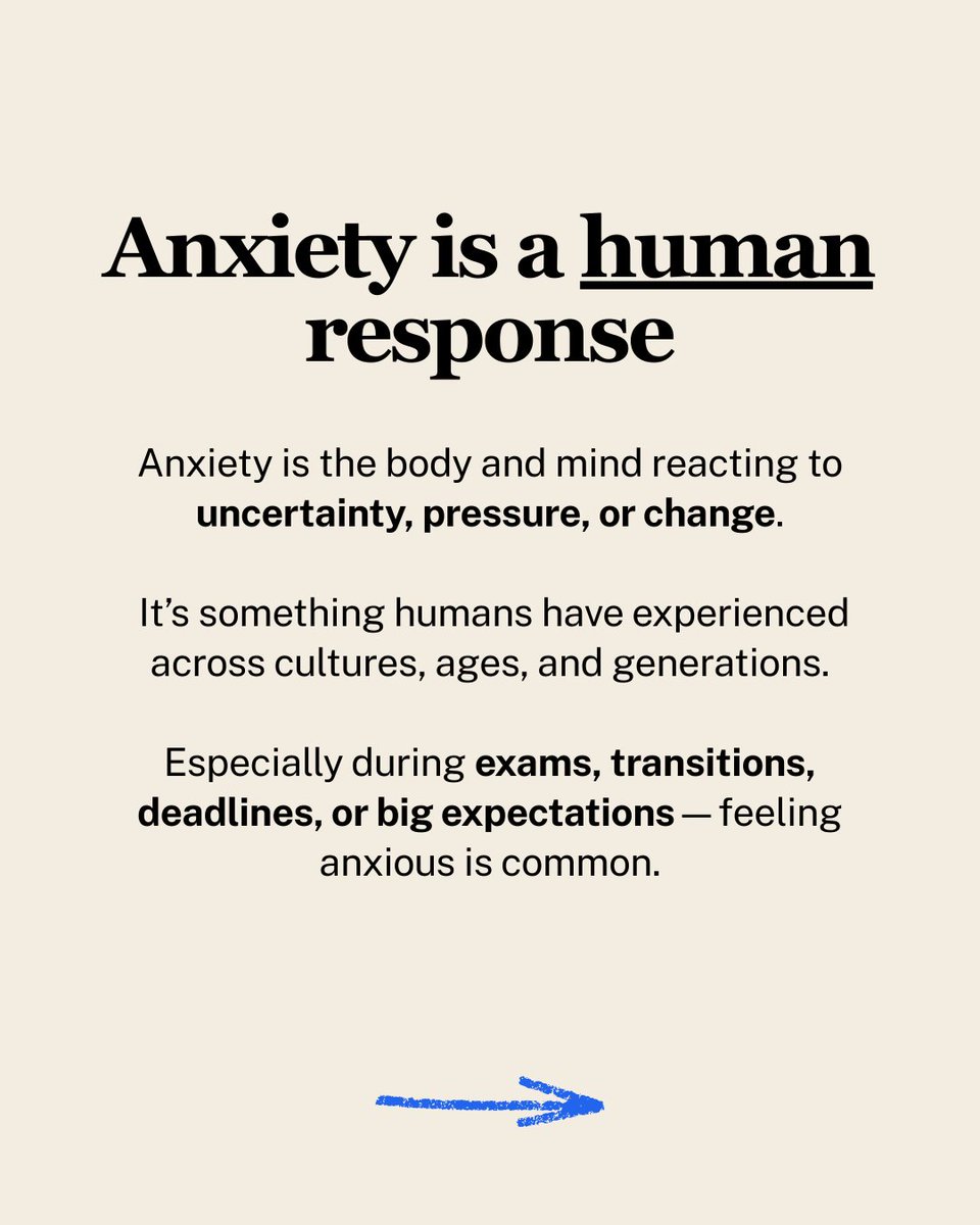 CalmConnectApp's tweet photo. Anxiety is often discussed without clear distinction between normal response and clinical condition.
In high-pressure environments, context matters.
Not every anxious experience signals disorder.
Clarity builds more responsible awareness. https://t.co/O5thag7lDw