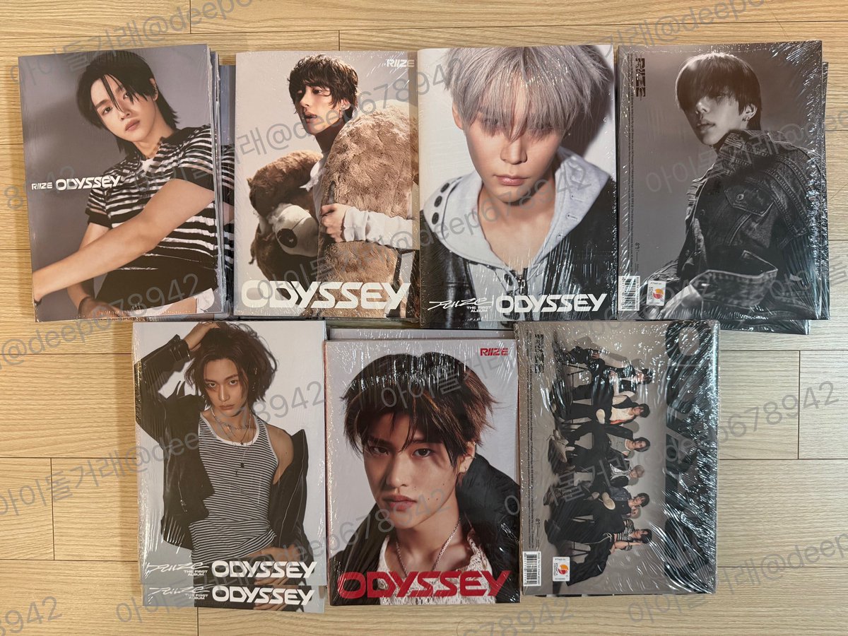 라이즈 오디세이 미개봉앨범 포토북 판매
-Album
7개 1set = 2.0
Each 0.5

riize odyssey 쇼타로 은석 성찬 원빈 앤톤 sunlove itta 패키지 썬러브 보이스키링 스미니 쇼케이스 콘서트 첫중막 양도 좌석 스탠딩 loud 티켓 wts wtb anton wonbin sohee shotaro sungchan eunseok