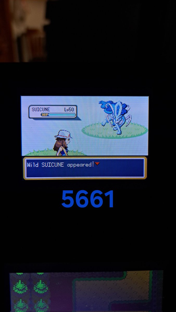 SHINY SUICUNE!!!! AFTER 5,661 SEEN!!!