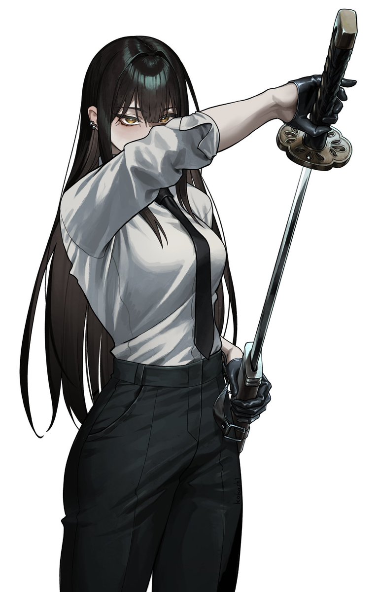 クールお姉さん×日本刀