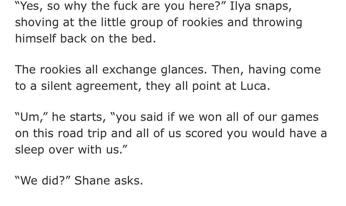 em_hyperfixates's tweet image. sleepover line mentioned