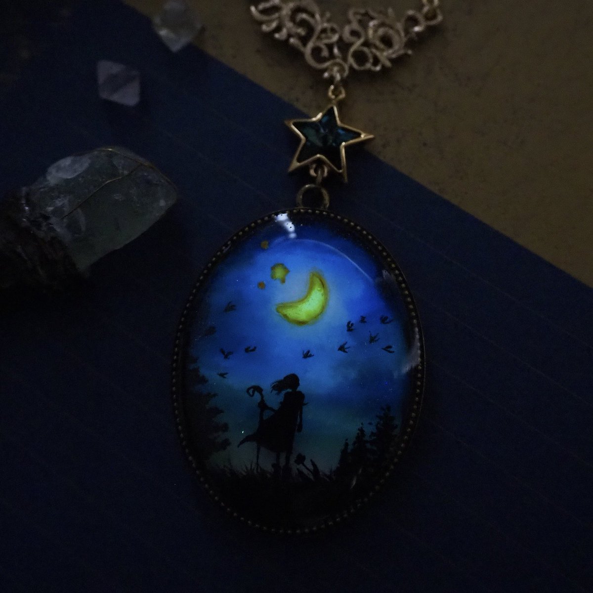 銀屋29Qギンヤニクキュウと申します
レジンを使い猫やオリジナルイラストの星色宵闇ホシイロヨイヤミなどを製作しています
minne他、通販再開は3月下旬ごろからです！

<a href="/Lupopo_cafe/">*LUPOPO cafe&gallery* 三軒茶屋の糖質オフのケーキ専門カフェとハンドメイドのお店</a> 
special thanks