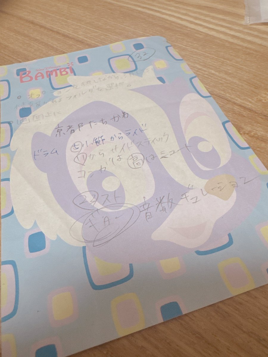 引越しに向けて少しずつ断捨離。 20年前のメモ😇